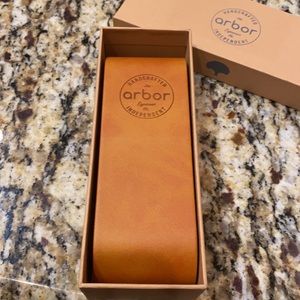 Arbor Eyewear Co. Camel Glasses Case